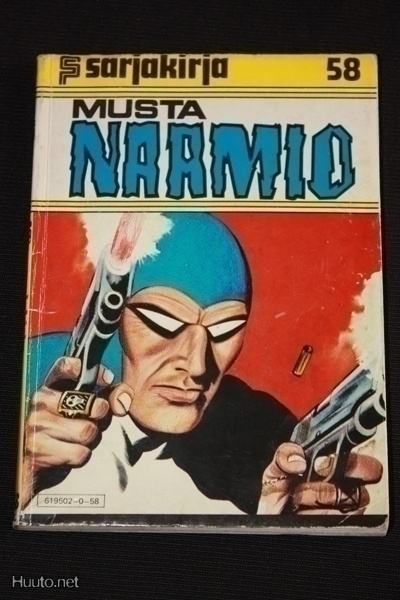 Mustanaamio - sarjakirja # 58 (1980)