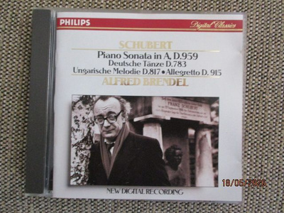 SCHUBERT Piano Sonata in A, D.959 Alfred Brendel