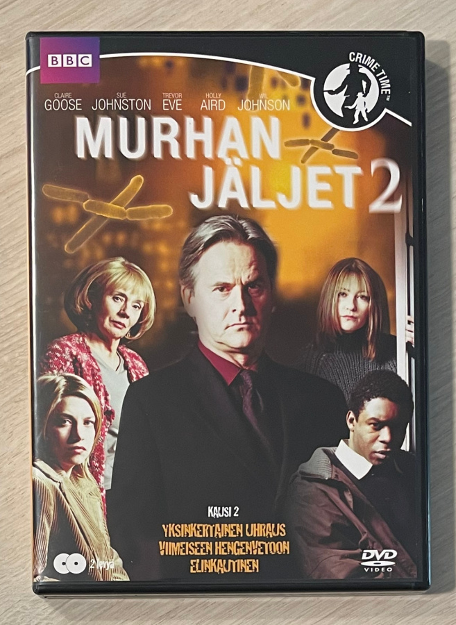 Murhan jäljet: Kausi 2 (2DVD) rikosdraamasarja (UUSI)