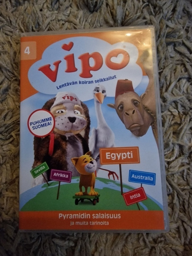 Vipo 4 - Lentävän koiran seikkailut - Pyramidin salaisuus