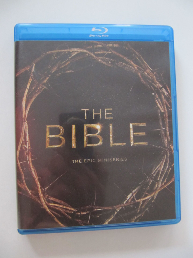 BLU-RAY The Bible TV-sarja 10 jaksoa (2013) 4 levyä