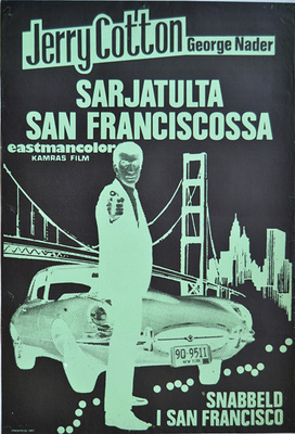 Elokuvajuliste: Jerry Cotton - sarjatulta San Franciscossa