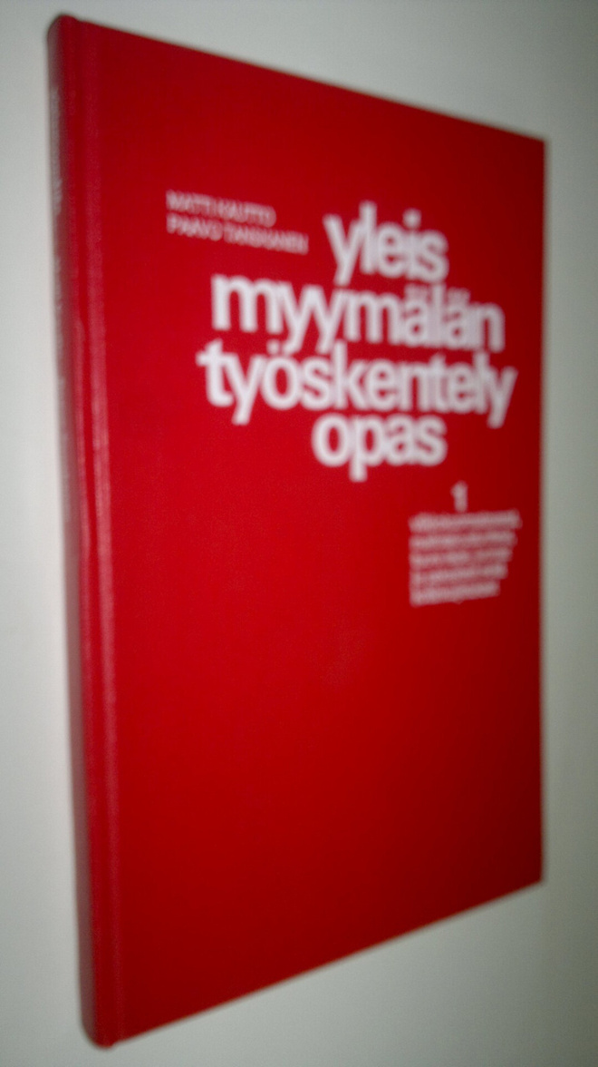 Paavo Tanskanen : Yleismyymälän työskentelyopas 1, Viikko...