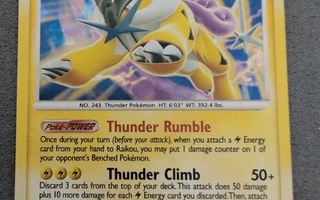 Raikou Cracked ice holo