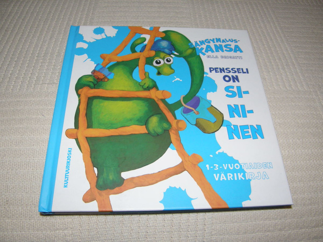 Ella Brigatti Sängynaluskansa Pensseli on sininen