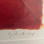 Kaj Stenvall – Kohtaaminen, signeerattu grafiikanvedos 33/12 - pikkukuva 4