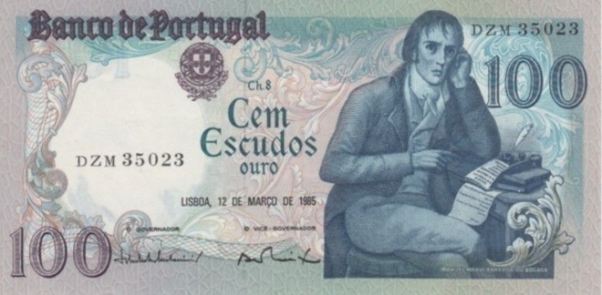 (B0007) PORTUGAL, 1985. 100 Escudos. P-178d. UNC
