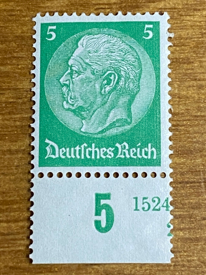 SAKSA REICH PRESIDENTTI HINDENBURG 1934**