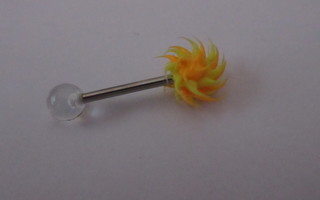 Kielikoru silikonikoristeella (Neon)