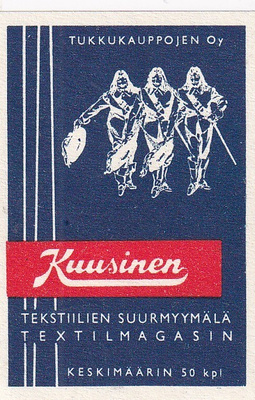 Kuusinen, Tekstiilien suurmyymä'lä b531