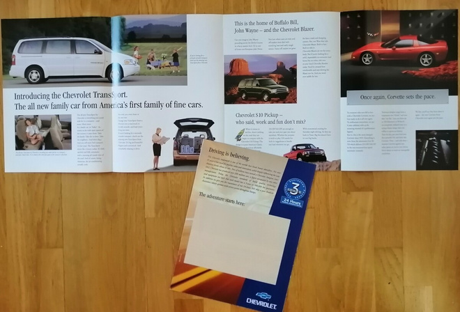 1998 Chevrolet esite - KUIN UUSI - historiaakin