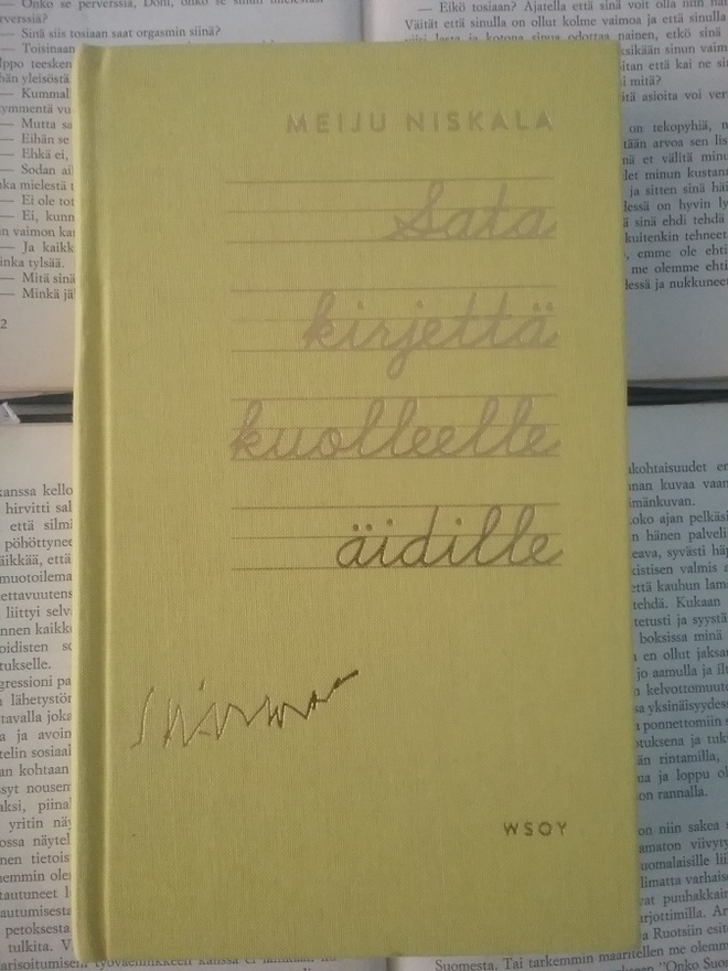 Meiju Niskala - Sata kirjettä kuolleelle äidille (sid.)