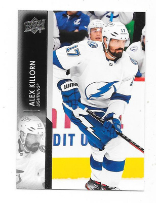 2021-22 Upper Deck #413 Alex Killorn , Tampa Bay Lightning
