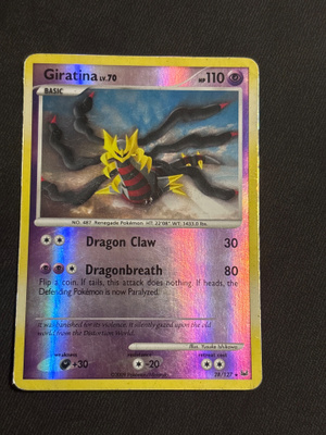 Giratina lv.70 28/127 Reverse holo Platinum