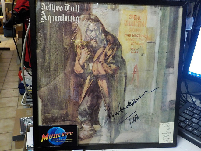 JETHRO TULL - AQUALUNG LP IAN ANDERSONIN NIMMARILLA