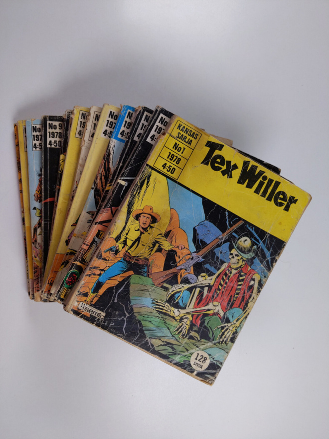 Tex Willer vuosikerta 1978 (1-12)