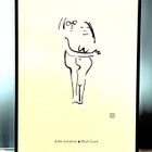 John Lennon / Yoko Ono leimattu grafiikka vuodelta 1991 - pikkukuva 1