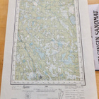VANHA Armeijan Kartta Itä-Karjala 1942 - pikkukuva 1