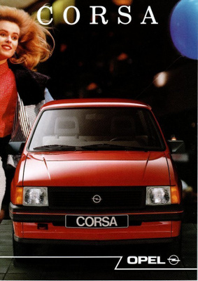 Opel Corsa -esite, 1988