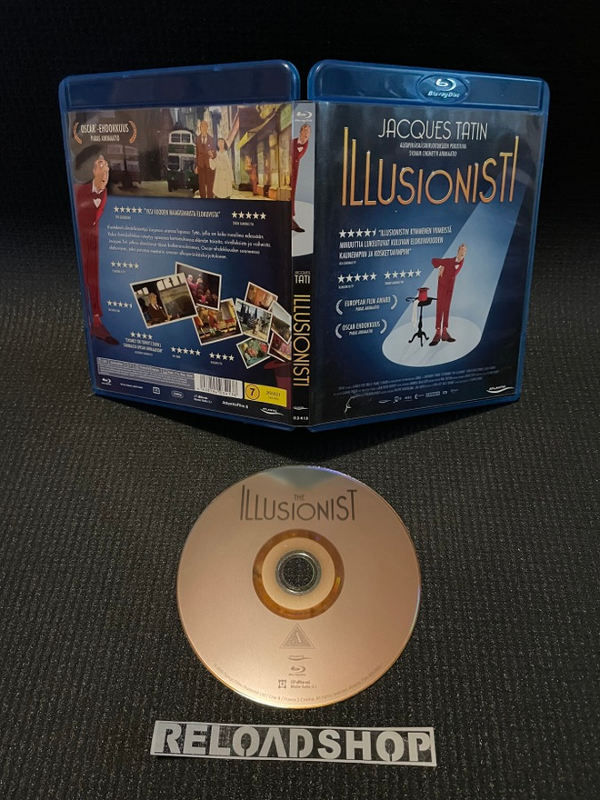 Jacques Tatin Illusioinisti (L’Illusionniste, 2010) BLU-RAY