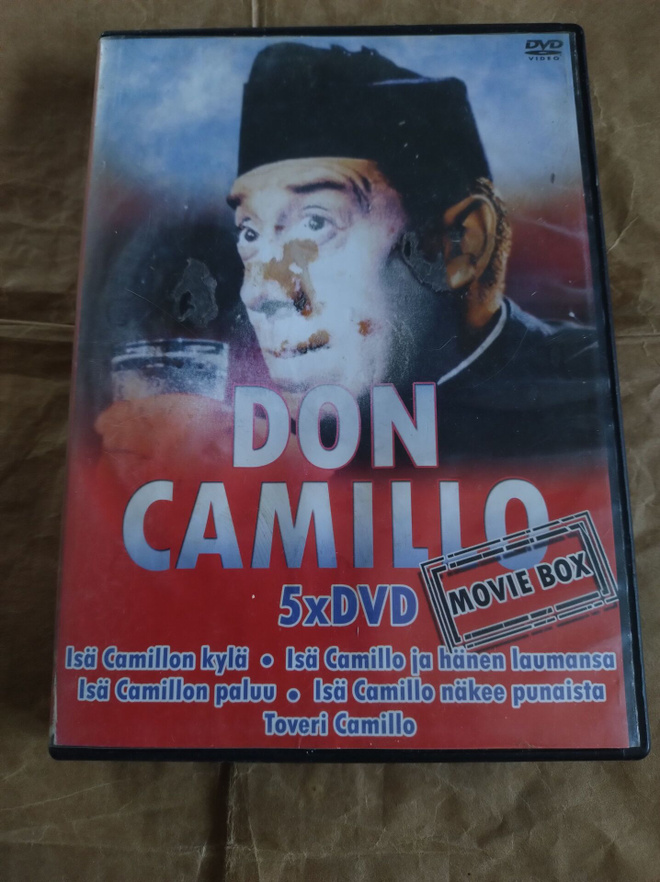 Don Camillo movie box (DVD) (5 levyä)