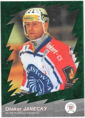 2000-01 OFS Stars Green #12 Otakar Janecky Pardubice JOKERIT