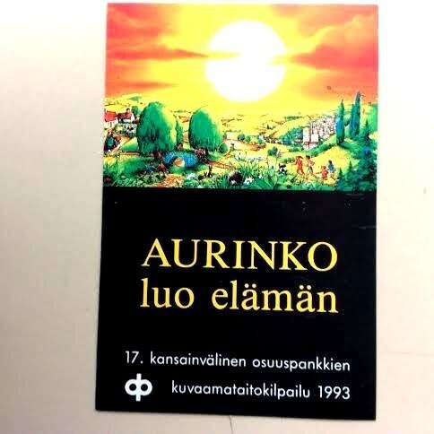 Aurinko luo elämän Tarra v. 1993