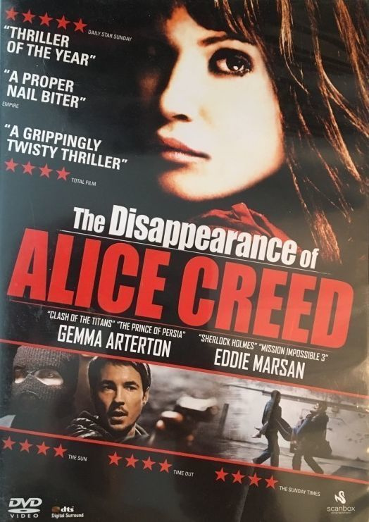 The Disappearance of Alice Creed  -  DVD