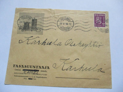 1936 Hk Tasasuuntaaja likekuori