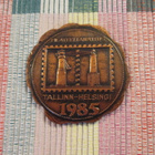 Tallinn-Helsingi 1985 Filateelinäitus mitali. - pikkukuva 1