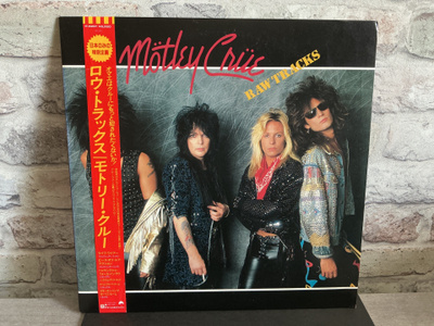 MÖTLEY CRUE: Raw Tracks 12” Ep levy
