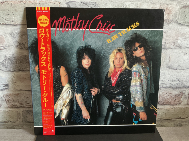 MÖTLEY CRUE: Raw Tracks 12” Ep levy