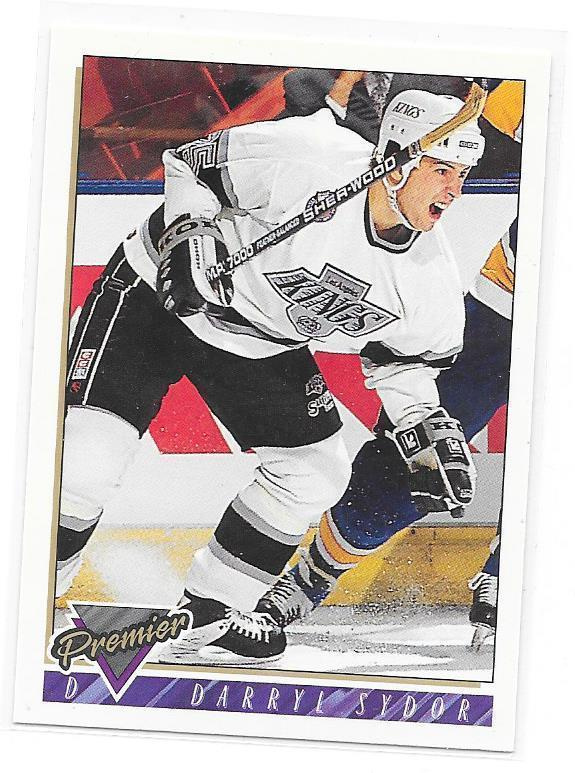 1993-94 Topps Premier #226 Darryl Sydor LA Kings