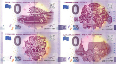 *0-EURO*10kpl*5xSUOMI+5xULKOMAAT*TUTUSTUMISTARJOUS*
