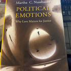 Martha Nussbaum: Political Emotions - pikkukuva 1
