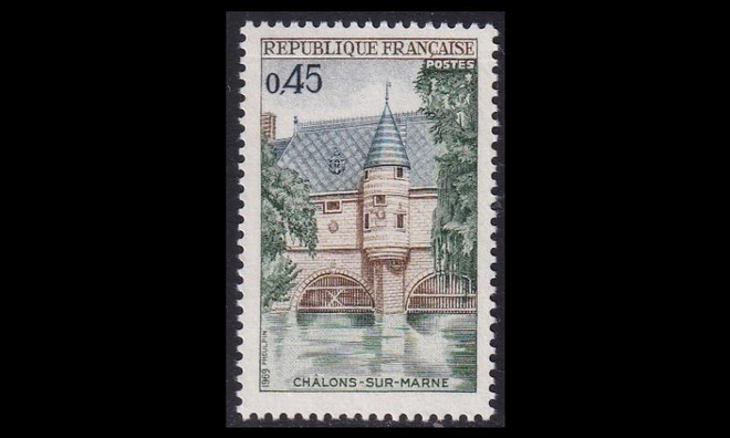 Ranska 1673 ** Filatelisti-konferenssi (1969)