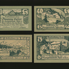 Itävalta Notgeld 20, 40, 60, 75 Heller, Igls 1920 - pikkukuva 1