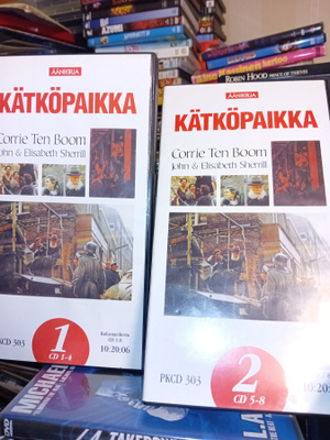 8CD äänikirja Corrie Ten Boom : Kätköpaikka ( SIS POSTIKULU