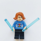 Lego figuuri Musta Leski - pikkukuva 1