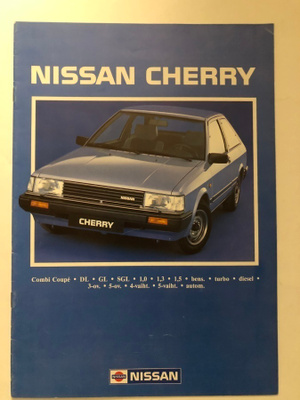 Myyntiesite - Nissan Cherry - 11/1984