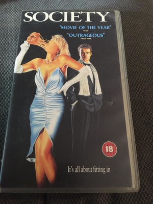 Society VHS Brian Yuzna