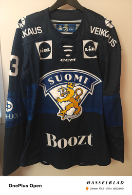 Puljujärvi #13 gameworn eht pelipaita