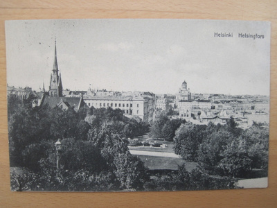 VANHA Postikortti Helsinki 1909