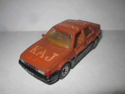 KAJ - Bara Bada Bastu - SAAB 9000 Matchbox 1987
