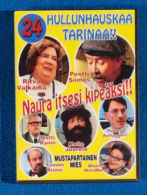 Mustapartainen mies - 24 hullunhauskaa tarinaa!! (DVD)