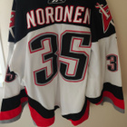Mika Noronen #35 Buffalo Sabres gameworn pelipaita - pikkukuva 2
