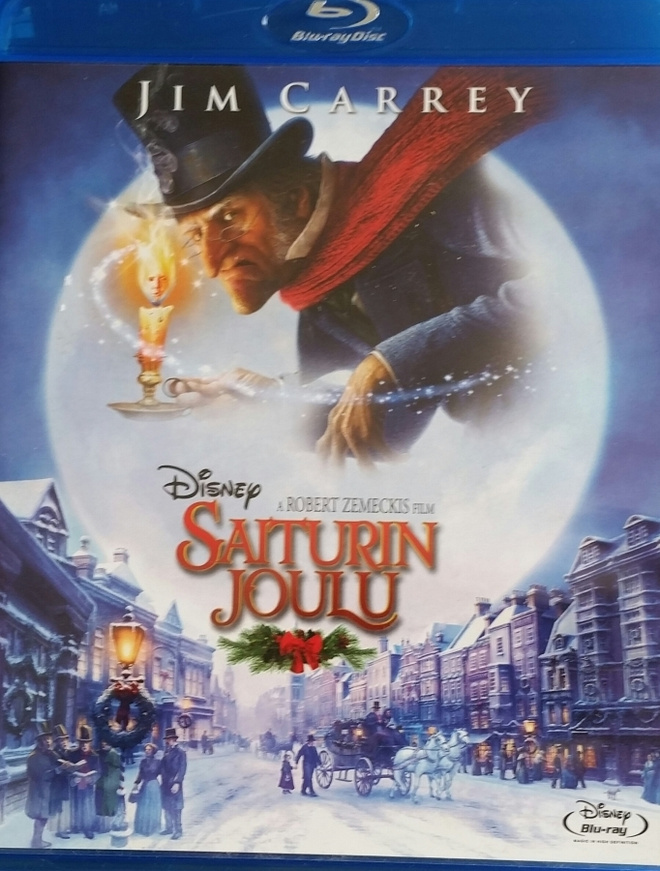 Saiturin joulu (2009) Jim Carrey -Blu-Ray