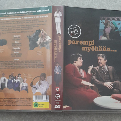 Parempi myöhään dvd box