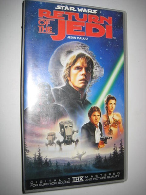 Return of the Jedi, Jedin paluu - Vhs