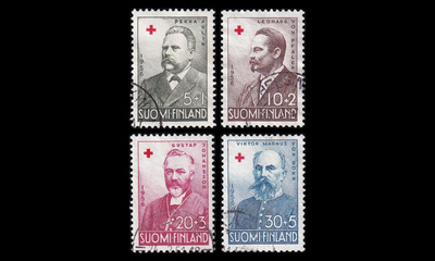 467-70 o Punainen Risti valtiopäivien puhemiehiä (1956)